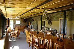 Hunting accommodation at Richard Holmes Safaris