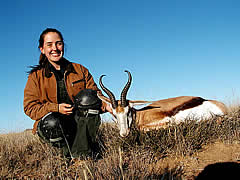 Hunting Springbuck